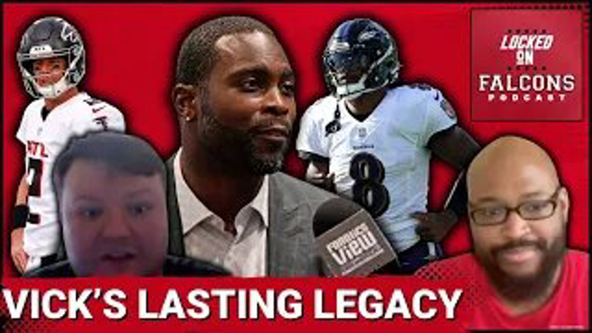 Atlanta Falcons legendary quarterback Michael Vick was a defining player of his generation. Host Aaron Freeman & guests Allen Strk and Cory Woodroof discuss Vick!