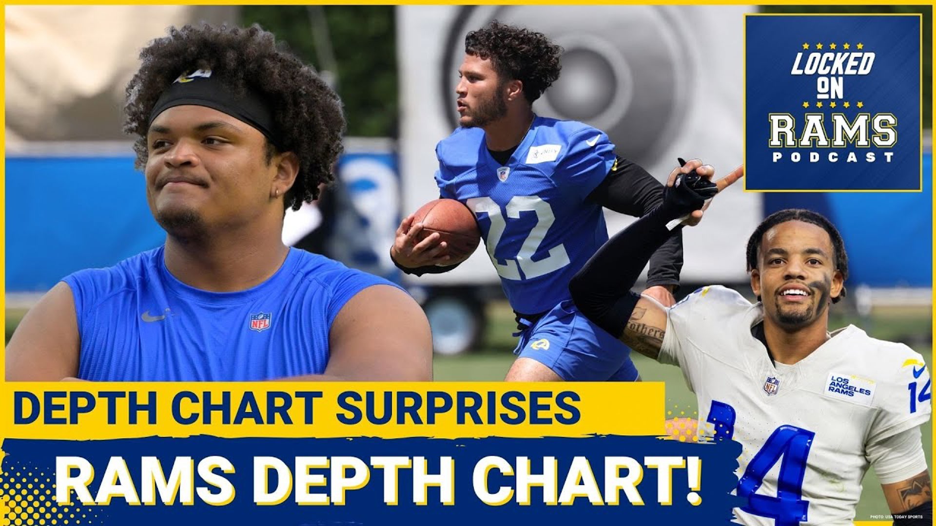 Rams First Depth Chart Revealed! Surprises, Takeaways, Blake Corum ...