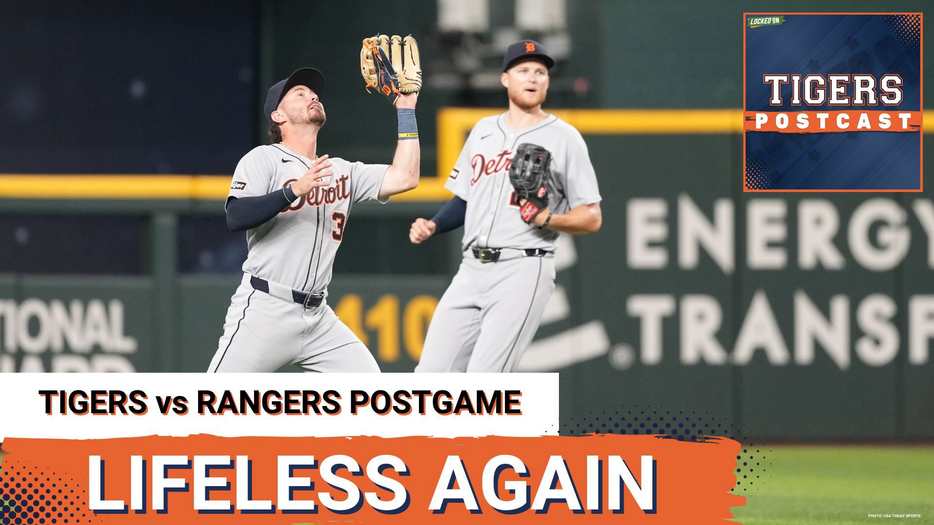 Detroit Tigers lose 4-1 to the Texas Rangers at Globe Life Field in Arlington, Texas.