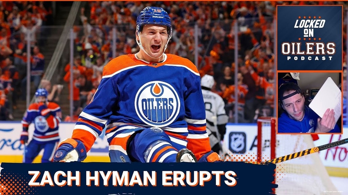 Oilers draw first blood in game one Hyman Hat Trick, McDavid 5