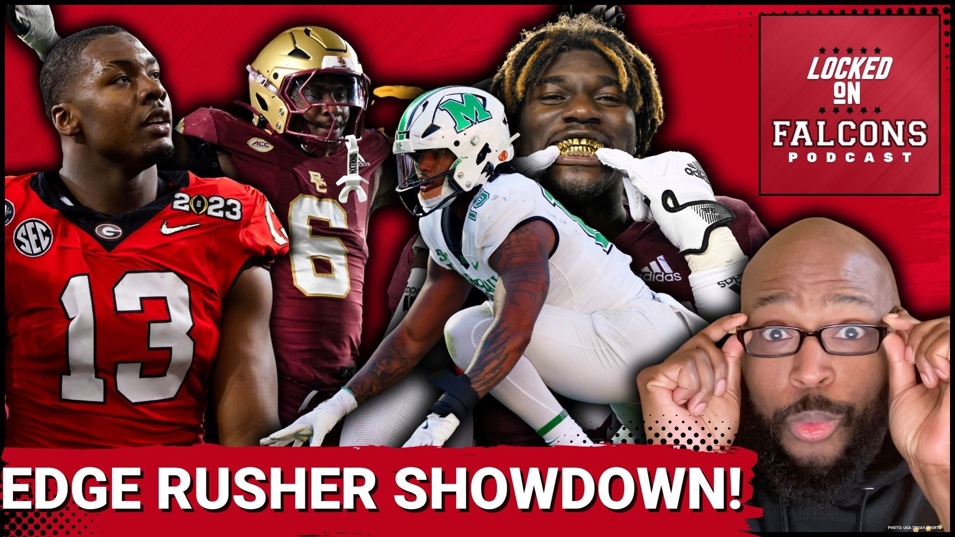 Edge Rusher Line Up Atlanta Falcons' Edge Rusher Dilemma: Speed vs. Power? Their ULTIMATE ...