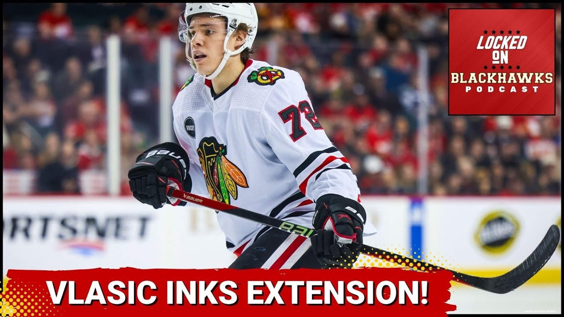 Thursday's episode begins with a breakdown of the Chicago Blackhawks signing 22-year-old defenseman Alex Vlasic to a six-year contract extension.