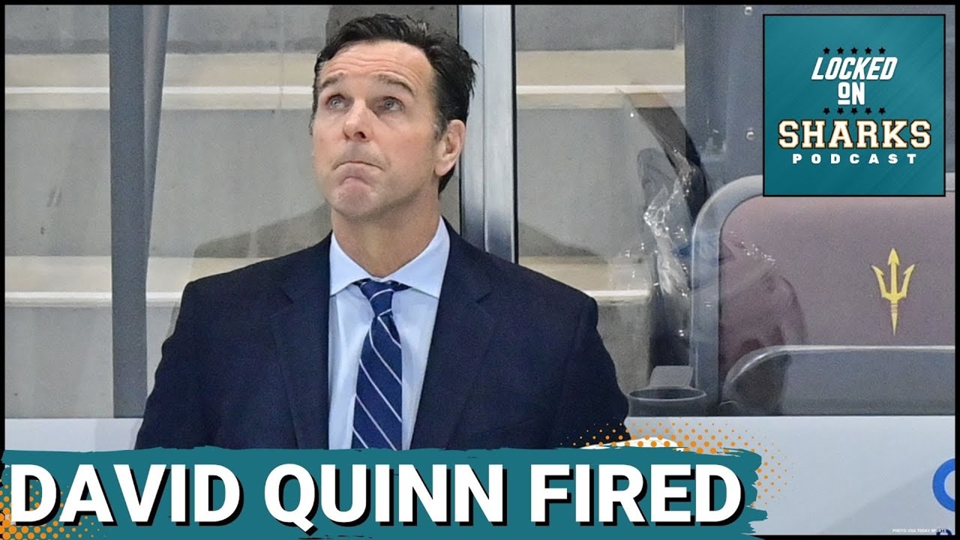 The San Jose Sharks have fired Head Coach David Quinn after two seasons.