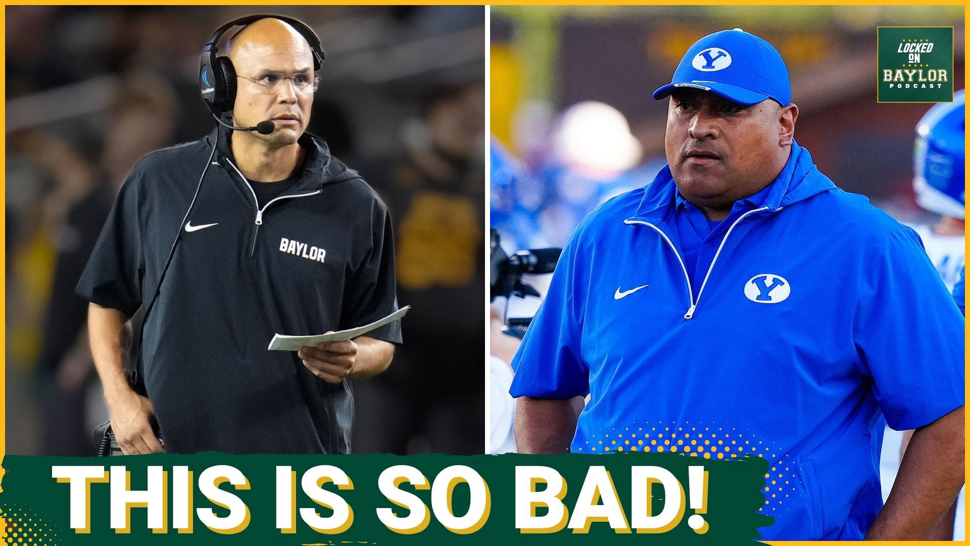 The Baylor Bears were left out of the Coach's Poll Top 25 behind lesser Big 12 teams, how did BYU and Texas Tech get in ahead of them?