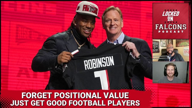Atlanta Falcons' draft strategy is just about targeting good football players