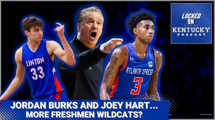 Kentucky basketball looking to add freshmen Jordan Burks, Joey Hart? | Kentucky Wildcats Podcast