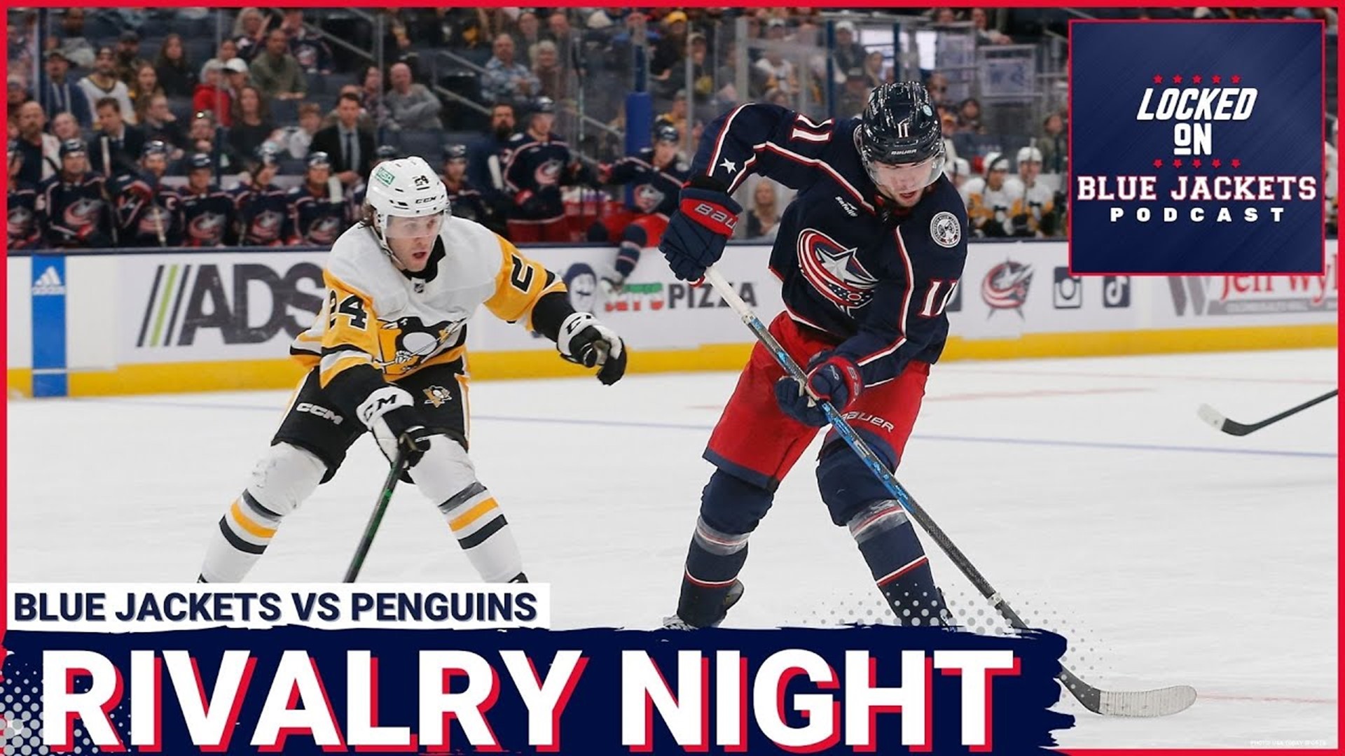 The Blue Jackets need their stars badly tonight as the streaking Penguins are in town. Plus, Jack Roslovic is out for 6 weeks with a broken ankle