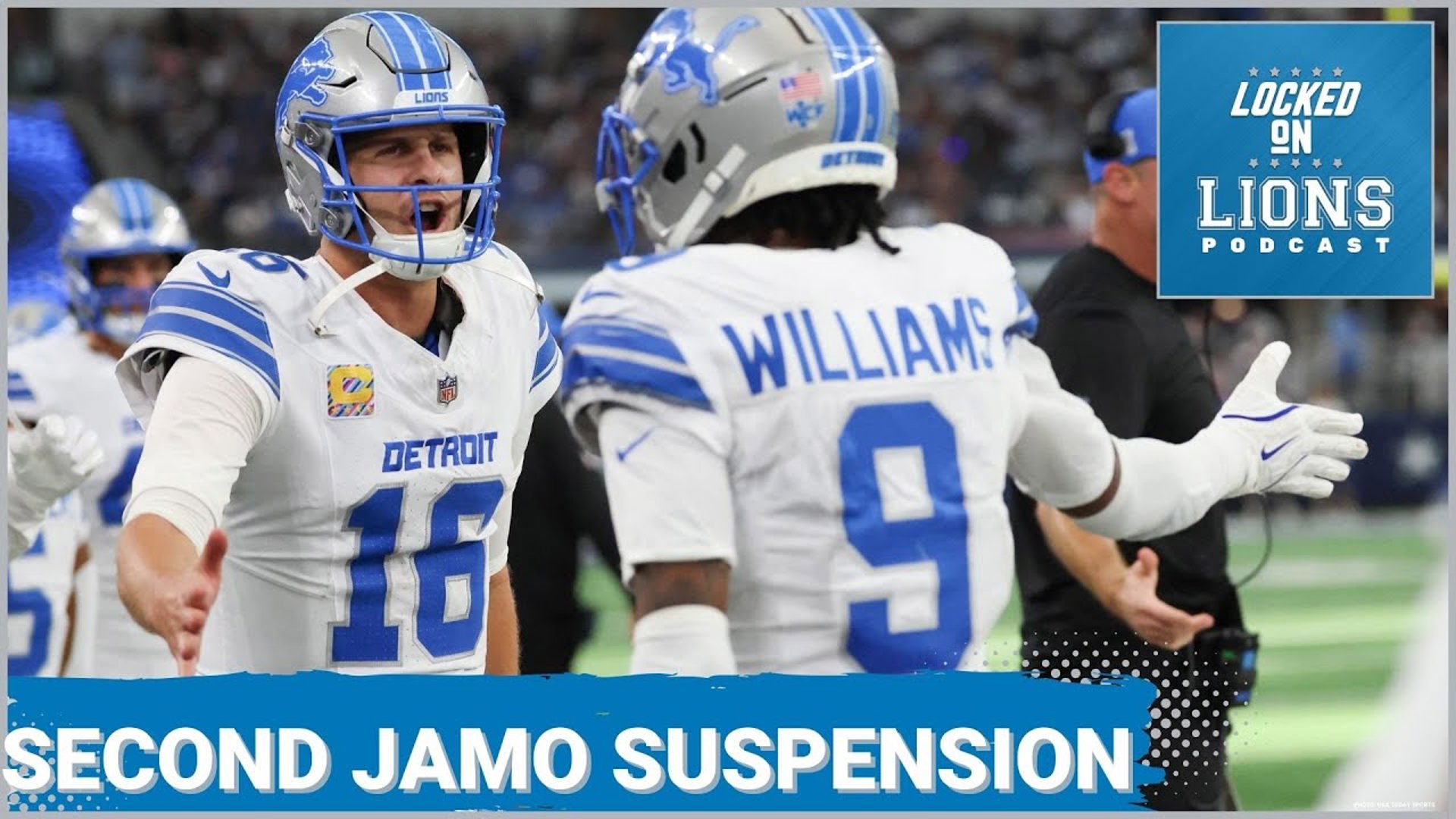 Another Jameson Williams suspension that the Detroit Lions are dealing with