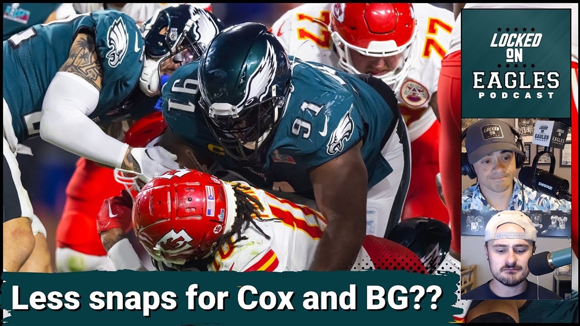 Nolan Smith and Jalen Carter to be featured over Brandon Graham and Fletcher  Cox in 2023?