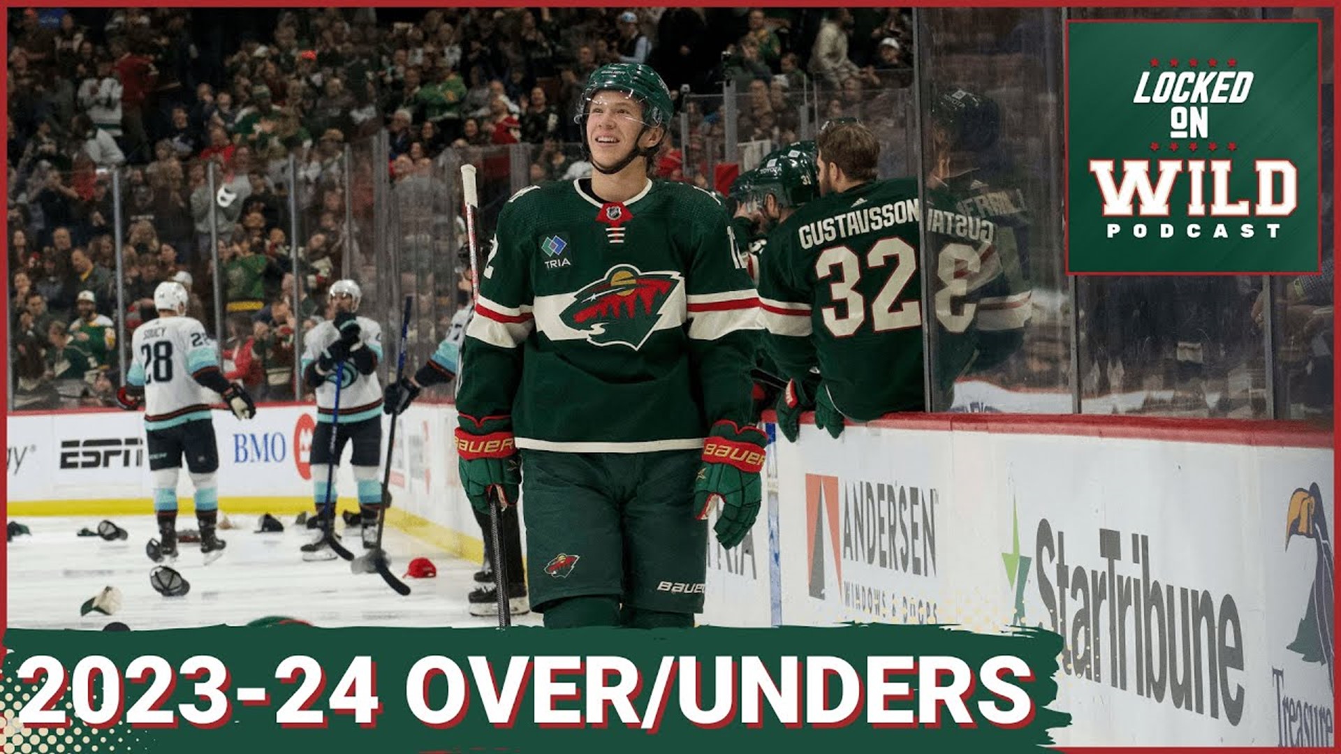 Minnesota Wild projected opening night lineup for 2023-24 season 