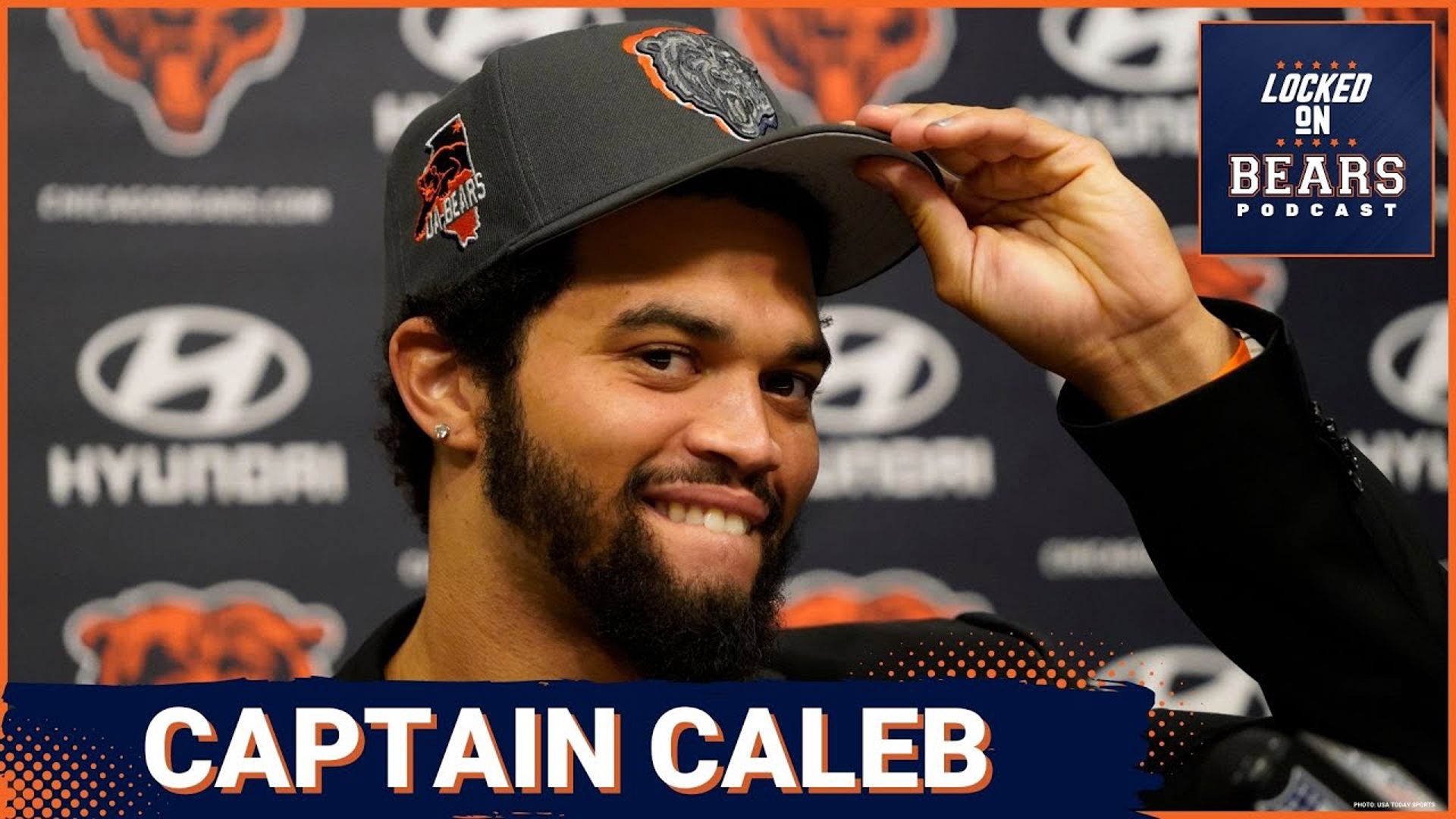 The Chicago Bears named Caleb Williams one of their eight team captains for the 2024 season. It's a testament to how Matt Eberflus handled the team's leadership