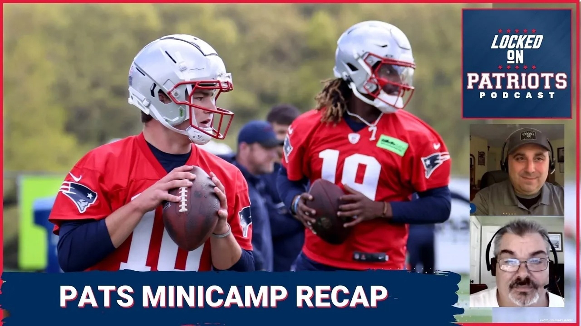 The New England Patriots returned to the practice fields adjacent to Gillette Stadium on Monday, as they opened the final phase of their offseason workout program.