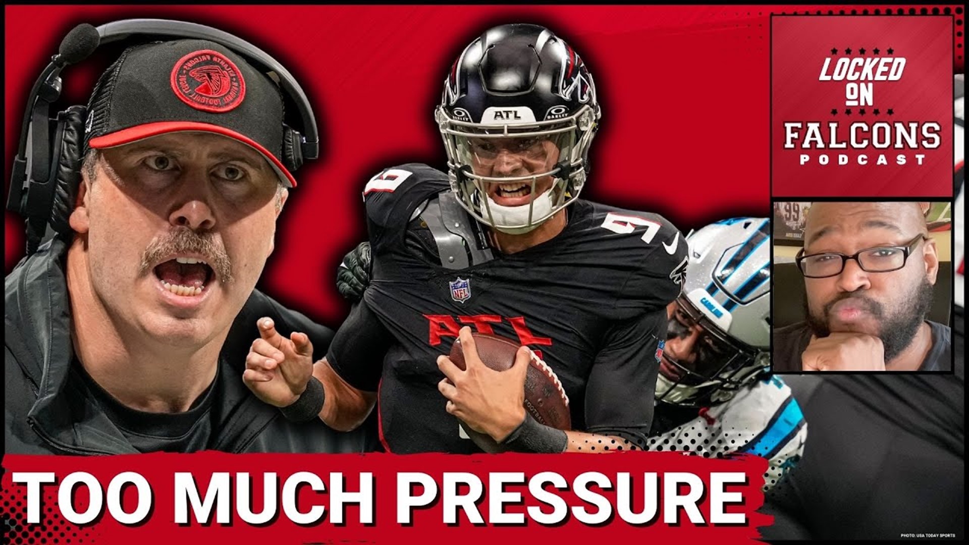 Was the pressure too much for Atlanta Falcons QB Desmond Ridder in