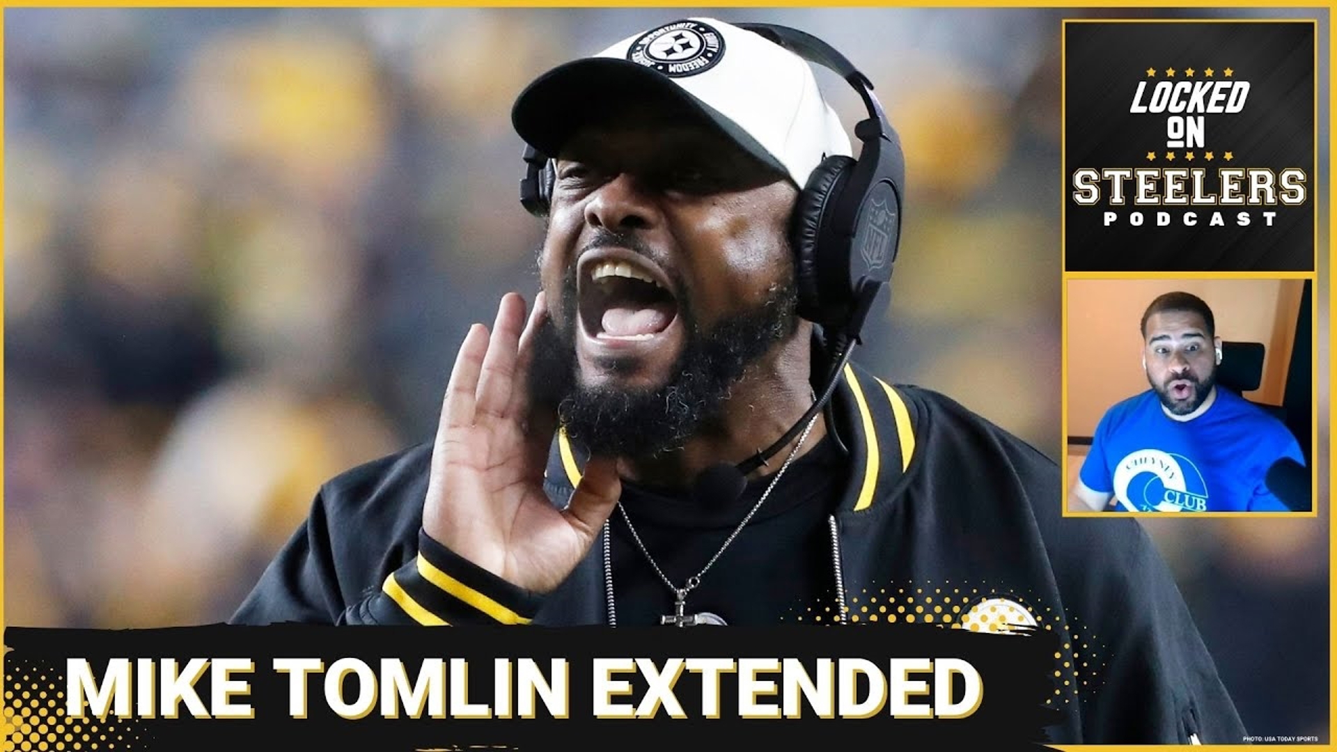 The Pittsburgh Steelers have signed Mike Tomlin to a 3-year extension to be the team's head coach through the 2027 season.