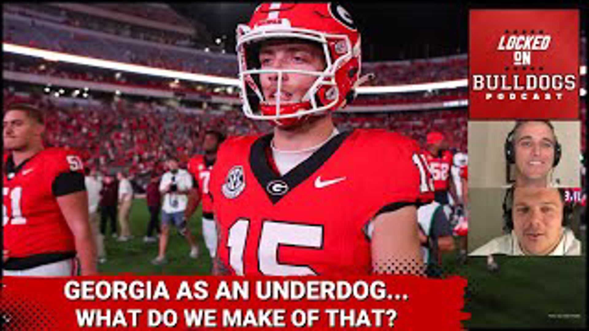 Should Georgia Football SERIOUSLY be this big of an underdog to ANYONE???