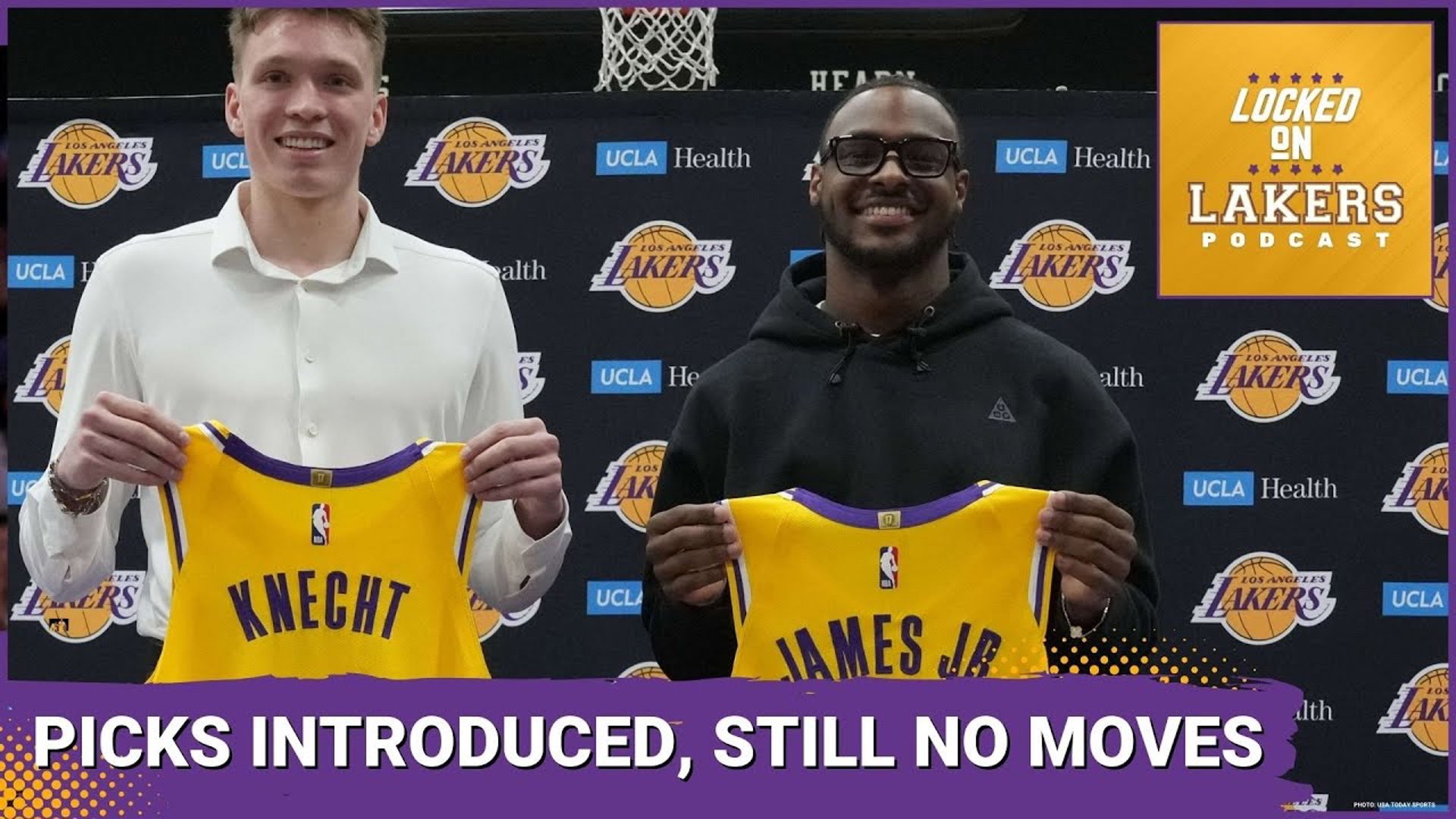 Lakers Remain Silent In Free Agency, Introduce Dalton Knecht And Bronny ...