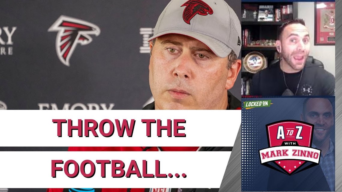 The Atlanta Falcons Have To Throw The Football In Order To Win| A to Z With Mark Zinno