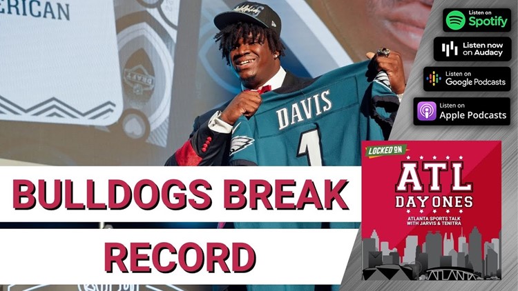 Georgia Bulldogs Breaks NFL Draft Record | ATL Day Ones With Jarvis And Tenitra