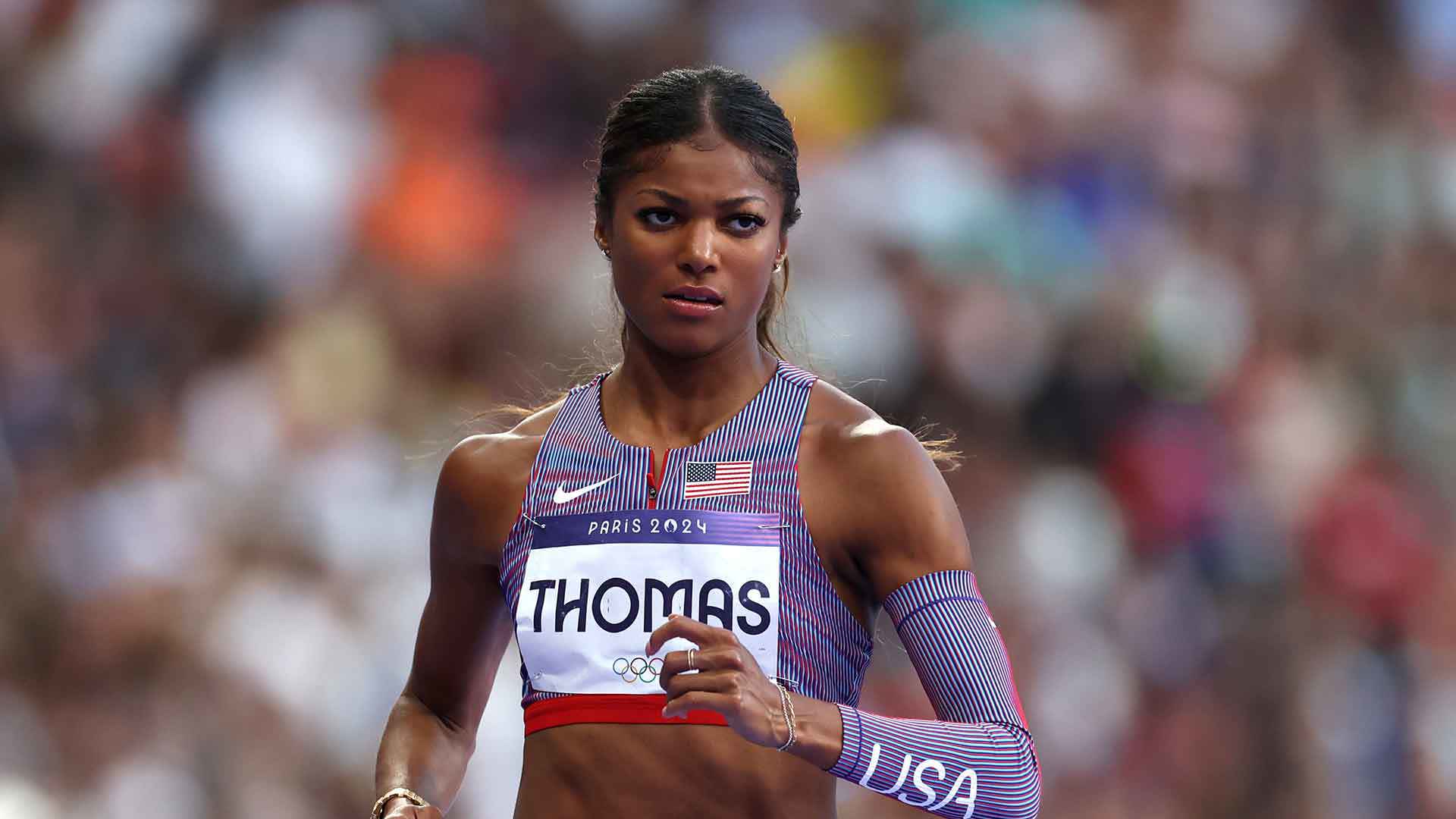 How did Gabby Thomas do in Olympics?