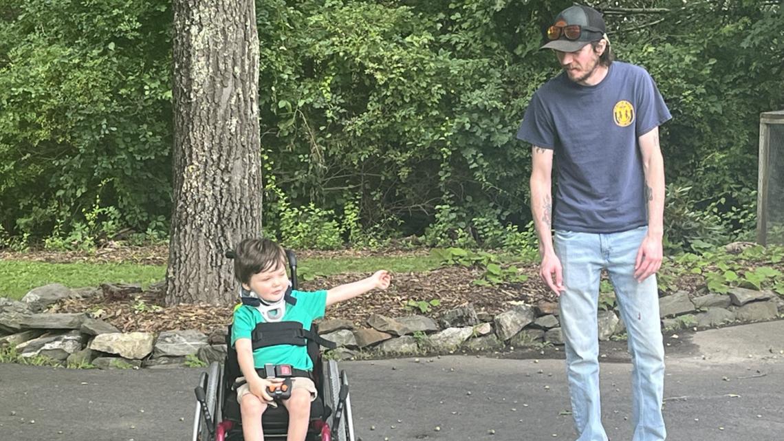 Community rallies around West Bath toddler paralyzed in crash | 11alive.com