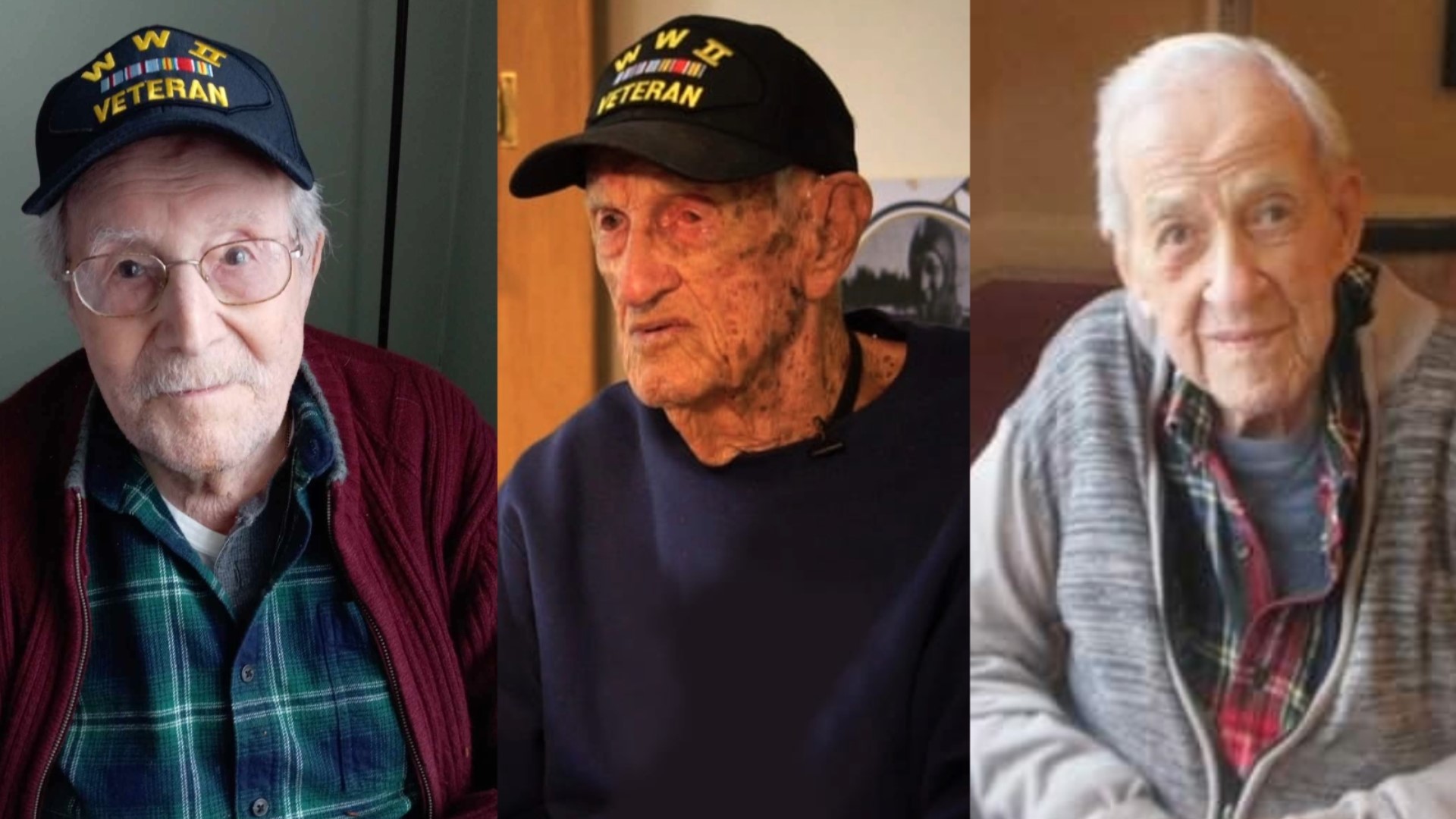 Three veterans from Maine are getting ready to celebrate their birthdays in March.