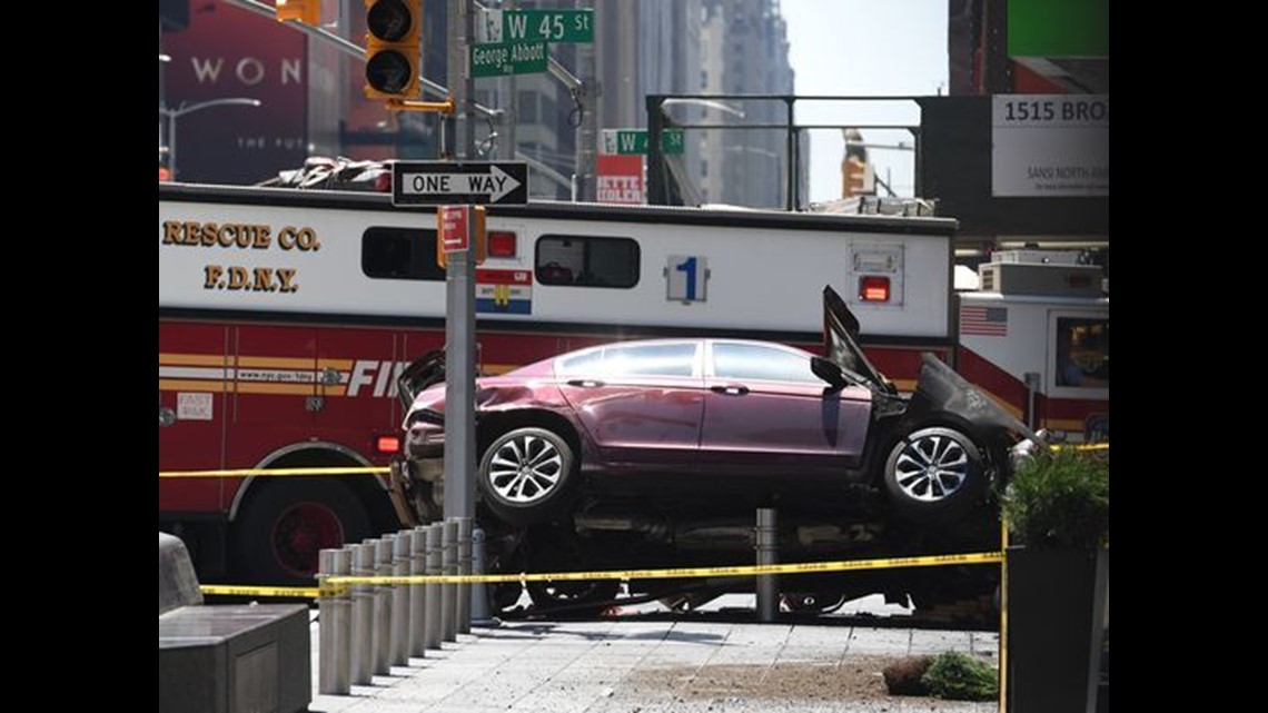 Driver in Times Square rampage charged with murder | 11alive.com