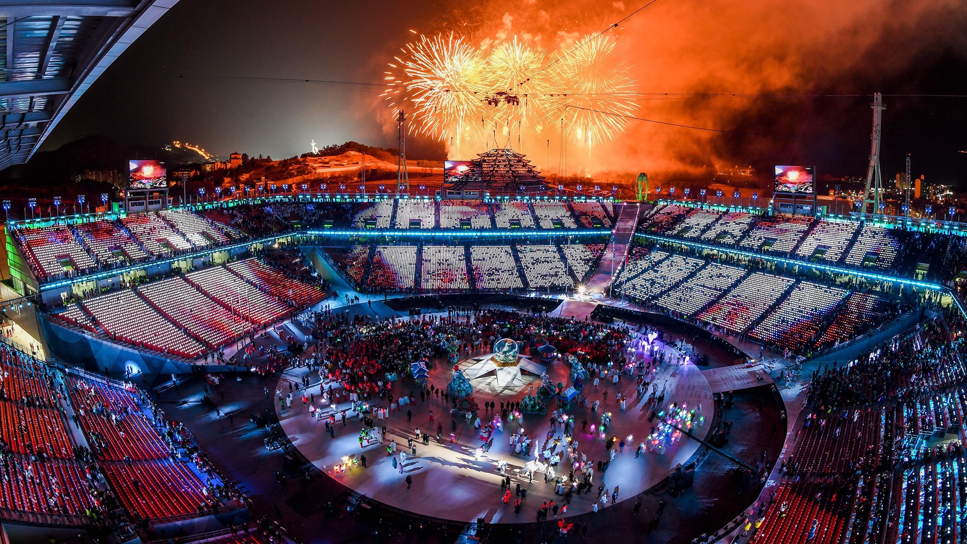 Photos Stunning Images From The Olympic Closing Ceremony