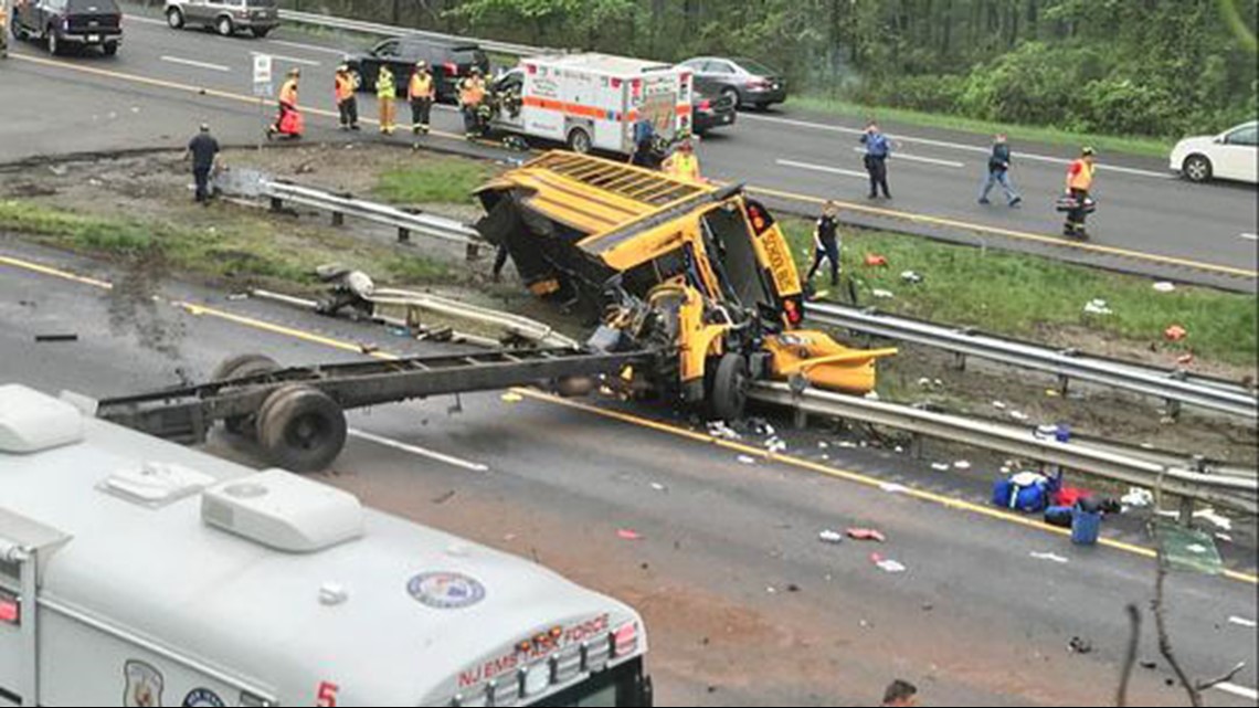 Driver in deadly NJ school bus crash had 14 license suspensions ...