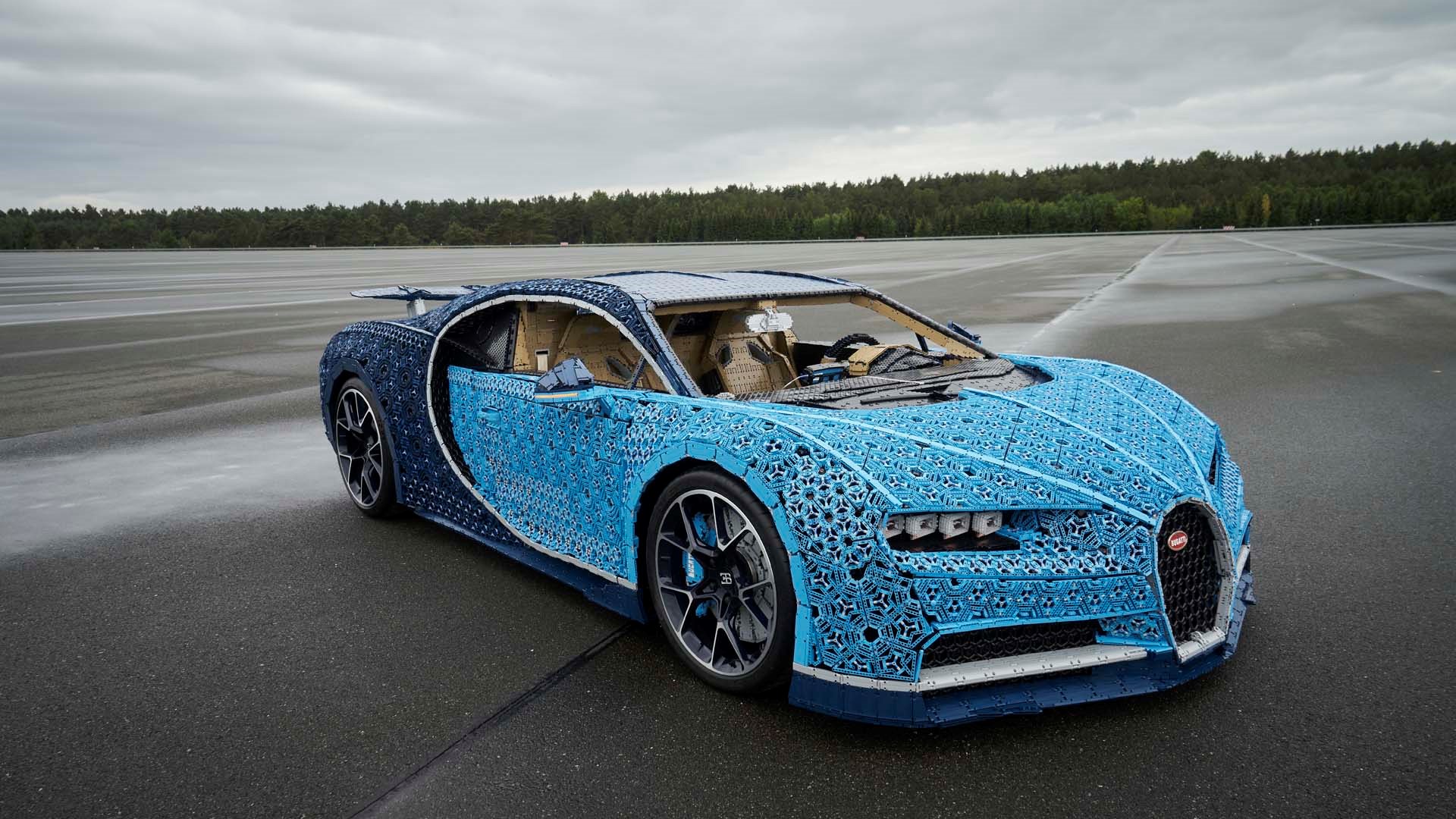 This Life Size Driveable Bugatti Is Made Of Legos