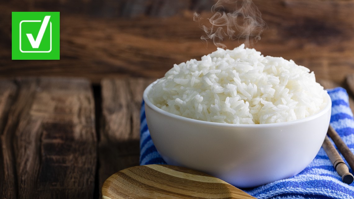 It’s safe to reheat and eat refrigerated leftover rice
