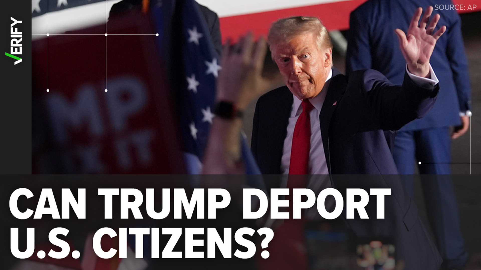 Donald Trump suggested he would be open to deporting families with mixed immigration status, including U.S. citizens. But experts say that would be unconstitutional.