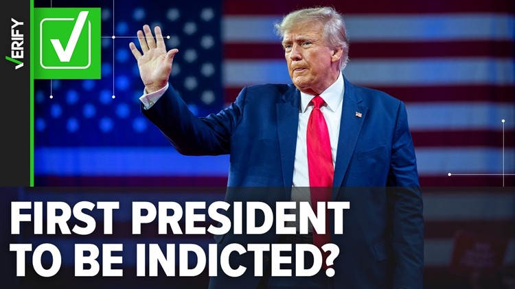 Yes, Donald Trump is the the first former president to be indicted