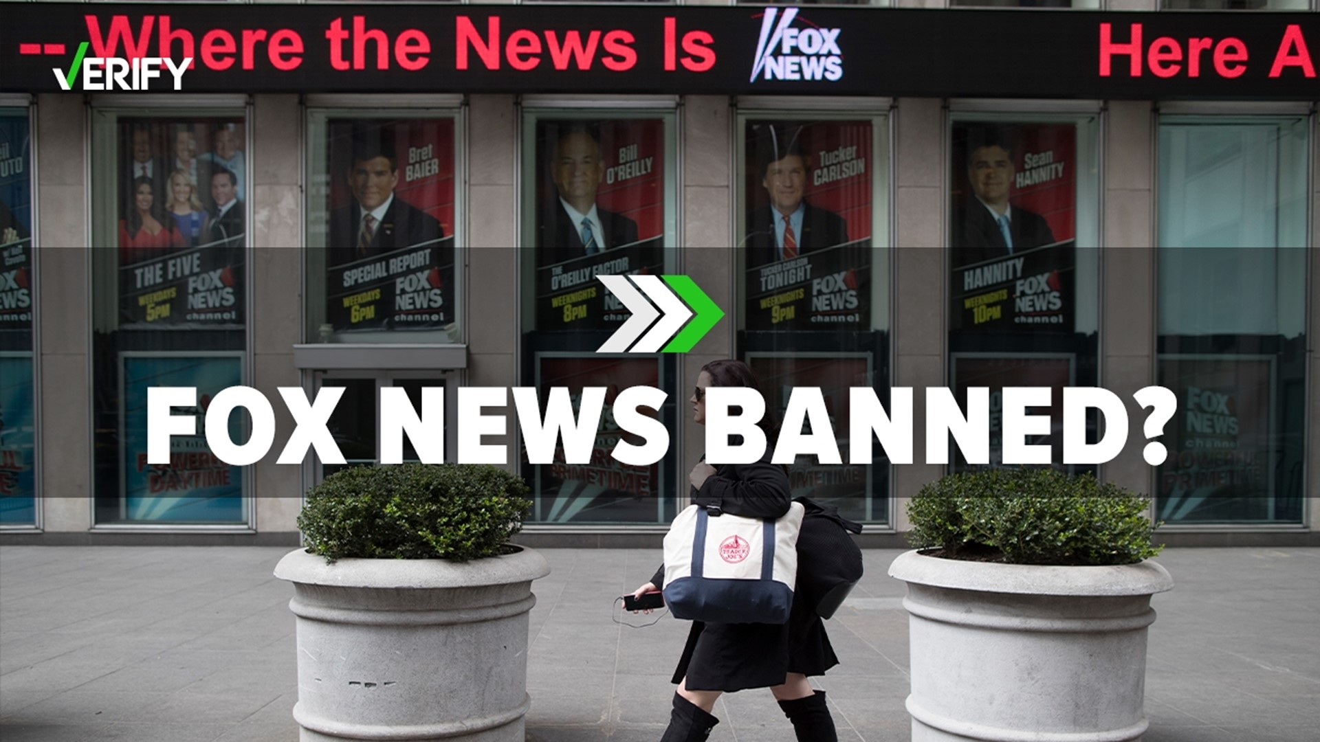 Is Fox News banned in Canada and the U.K.? The VERIFY team confirms this is false.