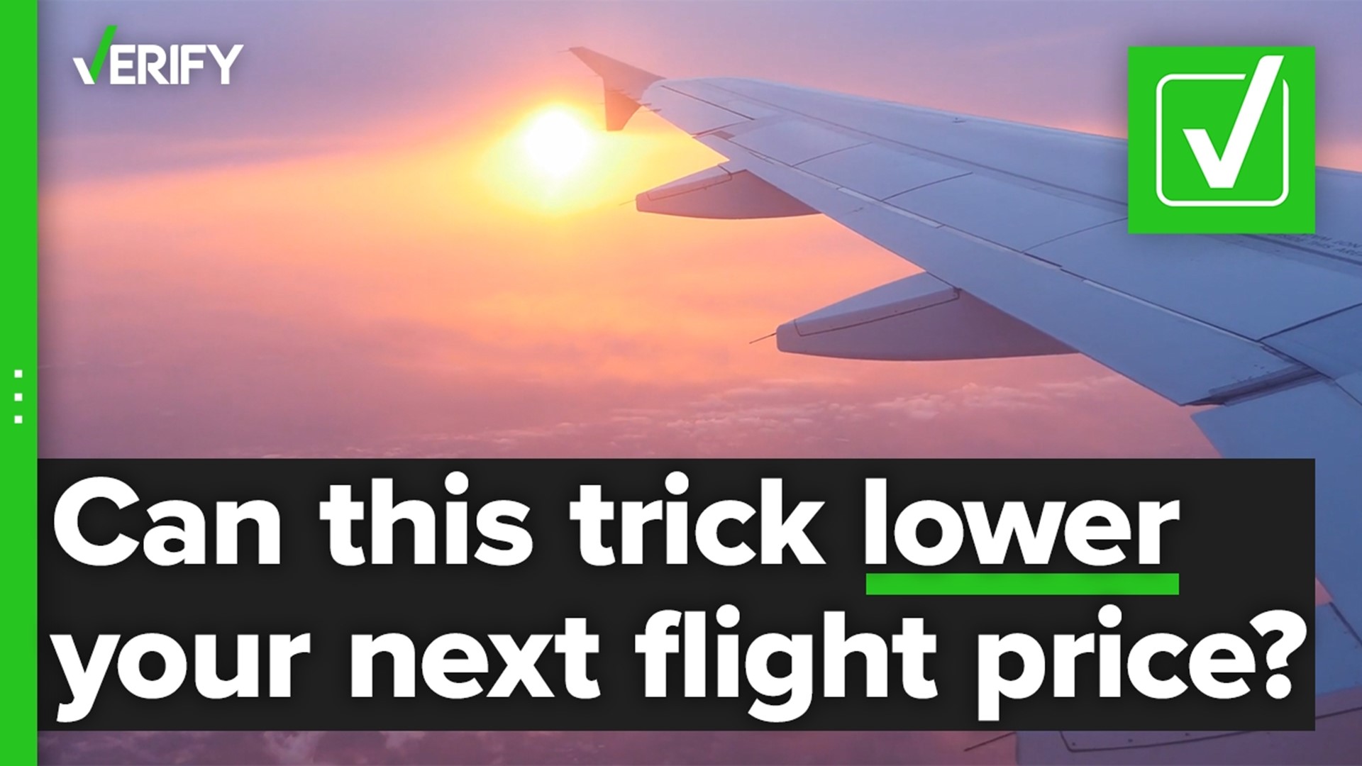 The VERIFY team looks into a Tiktok video claiming you can save money on flights with certain airlines, if you buy your ticket at the airport.