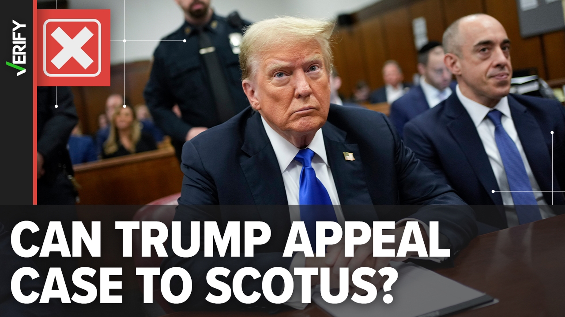 Trump’s hush money case must go through the New York appellate court system before it could reach the U.S. Supreme Court.