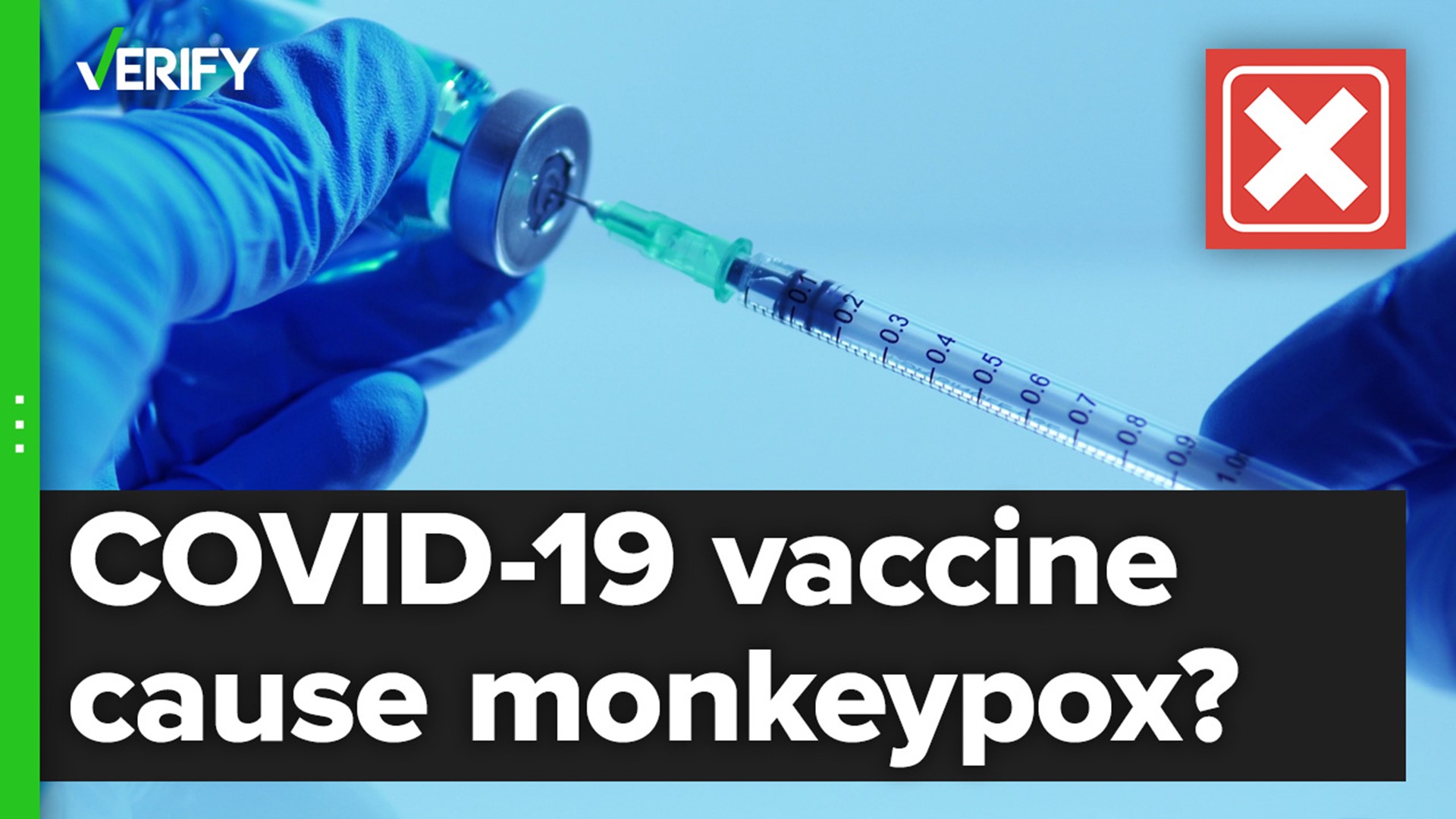 Medical experts told VERIFY it’s not possible to get monkeypox from the COVID-19 vaccine.