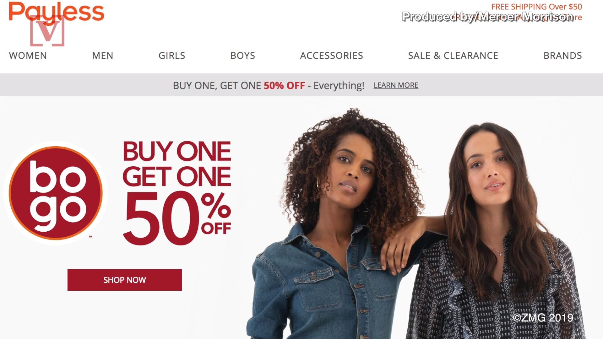 website for payless shoes