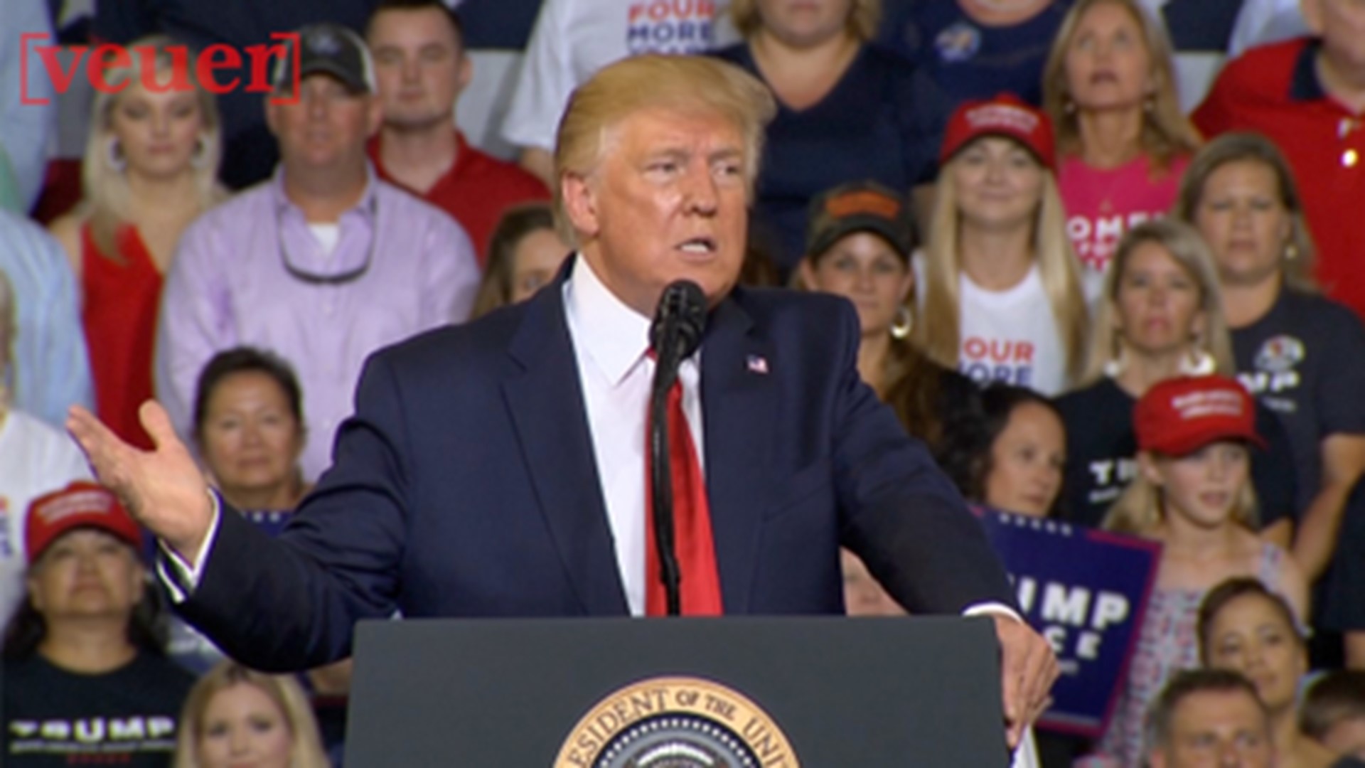 President Donald Trump's approval rating has hit an all-time high in the latest Marist poll. Veuer's Chandra Lanier has the story.