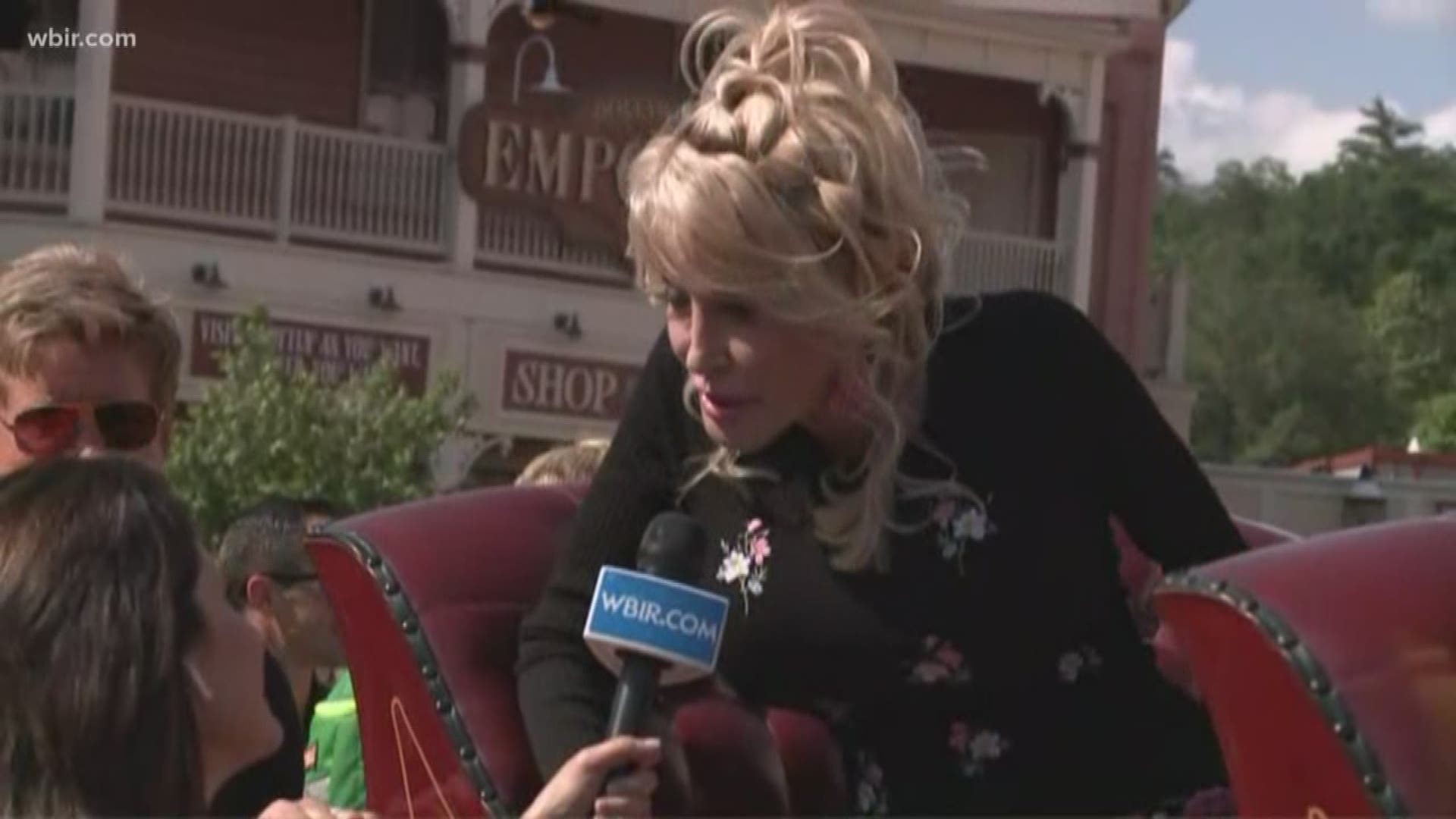 Sevier county songbird Dolly Parton returns to East Tennessee to officially open Dollywood's 'Wildwood Grove'. Dolly's visit to the park means she often leads a parade through the property. May 10, 2019-4pm.