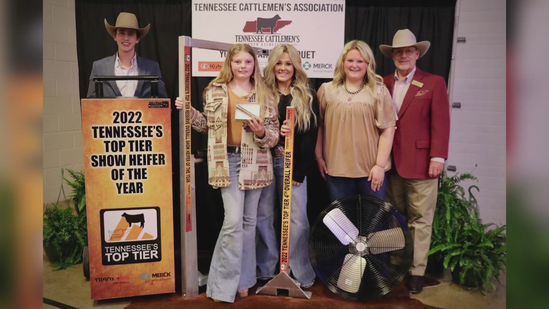 Gracie Giles is the first female and only student from Anderson County to represent East Tennessee for the State Star Farmer award. 