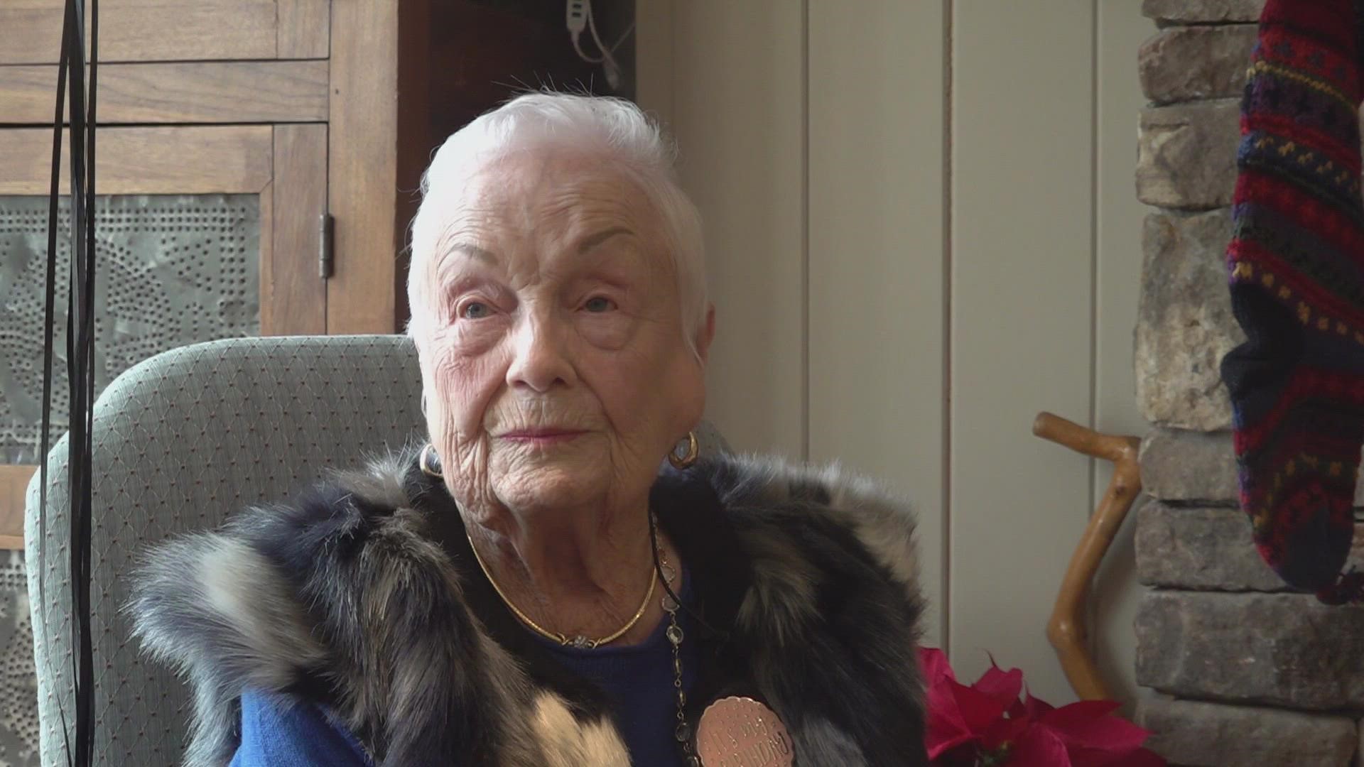 Helen Acker recently celebrated the milestone of turning 105! A neighbor threw her a birthday party and she got the chance to celebrate with everyone.