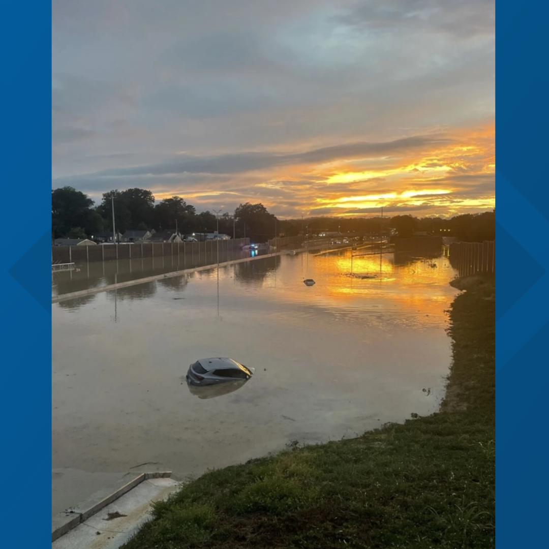 Heavy rains, flooding slam parts of Chattanooga | 11alive.com