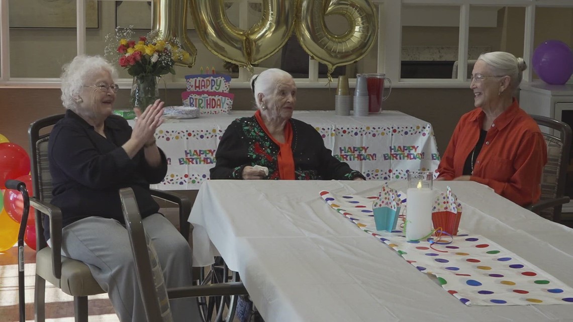 Farragut memory care center celebrates woman's 106th birthday