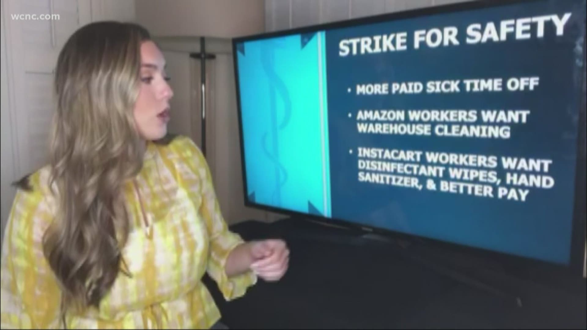 As many as 150,000 workers went on strike, saying they want more safety precautions in place during the coronavirus pandemic.