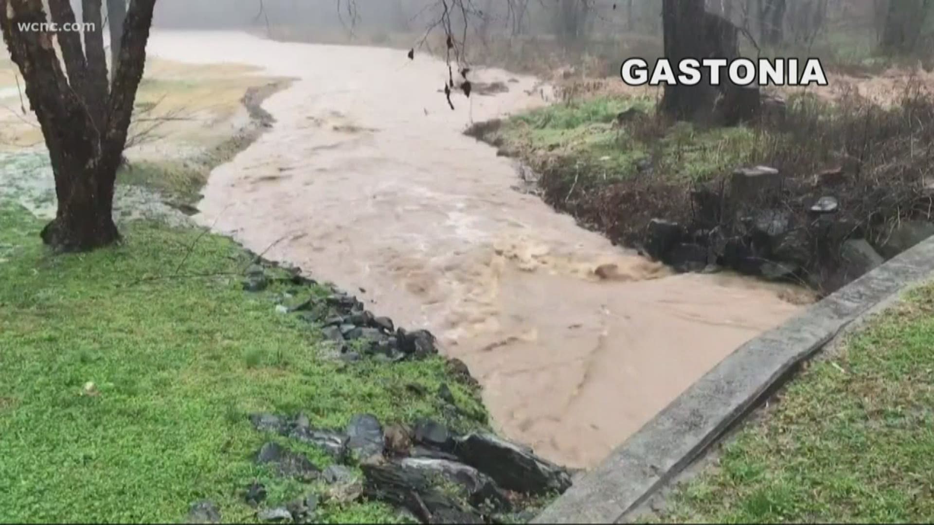Communities across the Charlotte area saw widespread flooding from heavy rains during Thursday's severe weather.