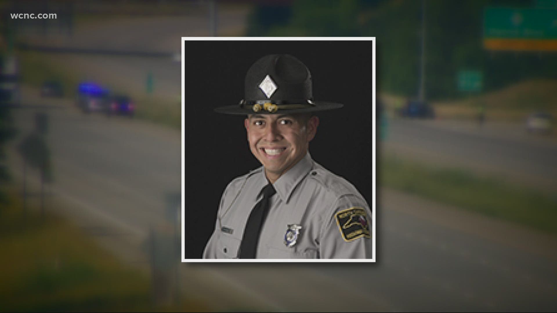 The North Carolina Highway Patrol trooper is being treated for life-threatening injuries. He was hit by a vehicle while investigating a crash from the night before.