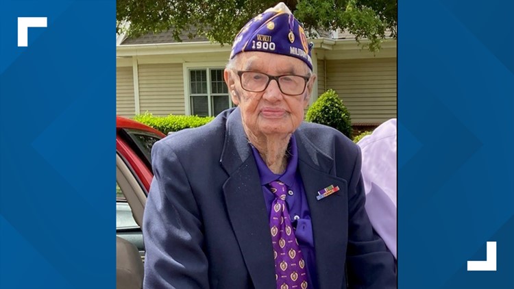 World War II veteran's memorial service held in NC
