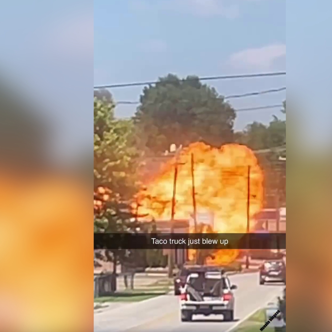 Propane tank explosion in Lenoir, North Carolina | June 3, 2025 ...
