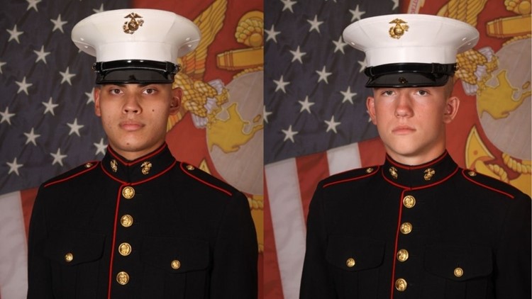 Marines killed in NC crash identified