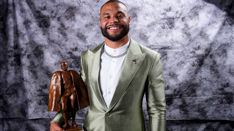 Super Bowl: Cowboys QB Dak Prescott hears boos while honored with Man of the Year award. Social media reacts to the culprit